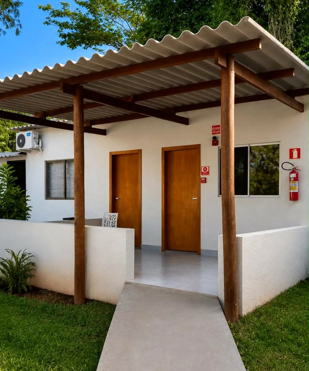 Área externa do Hospital Reviva